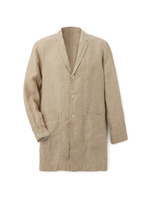 リネンキャンバスコート