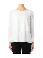 レイヤードブラウス