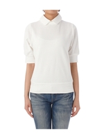 付け衿裏毛プルオーバー