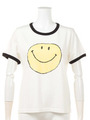 FUNNY SMILE RINGER TOPS