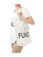 フォントラブコラボT&BAG FUNDAYプルオーバー