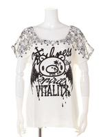 GLOOMYコラボショルダー切り替えBIGトップス