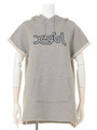 LOGO SWEAT HOOD TUNIC