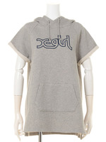 LOGO SWEAT HOOD TUNIC