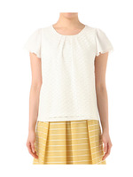 サークルコットンレースプルオーバー