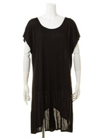 【FONTLAB CLOTHING】バックプリントカットワンピース