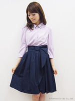 ビックリボンサイドフレアスカート