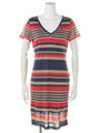 【BED＆BREAKFAST】Random　Stripe　Inset　Dress