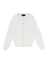 リネンレーヨンニットカーディガン