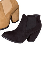 PJ/MHBスエードショートブーツ