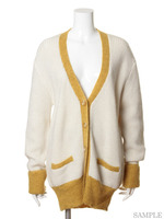 [Salon de Balcony]BULKYxMOHAIR KNIT CARDIGAN