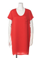 【BED＆BREAKFAST】Resort　Satin　Shortsleeve　Dress