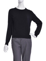 【CHIC】カシミア混クルーネックKnit