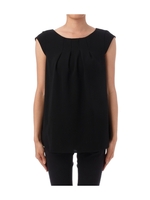 タックデザインフレアブラウス