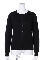 【CHIC】カシミア混Basicカーディガン