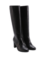 牛革ストレートラインブーツ