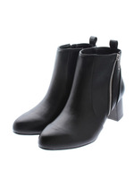 [L]ファスナーショートブーツ