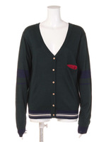 ジャガードニットカーデ