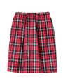 タータンチェックミディ丈スカート