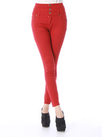 ハイウェストカラースキニー