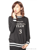 ロゴプリントイリBL