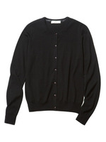 【一部カラーSALE中】洗えるウールラウンドネックカーデ