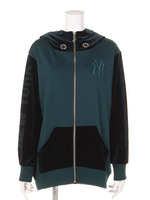 MLBNYベロアCOMBIパーカー