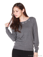 ビジューニットプルオーバー