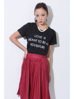 ラバーロゴプリントTシャツ