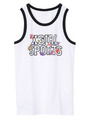 FLOWER LOGO TANK TOP
