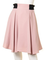 サイド配色膝丈SK