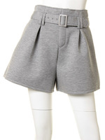 【CASUAL】ベルト付H/WタックワイドS/PT