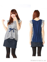 細ストライプウエストリボンPO