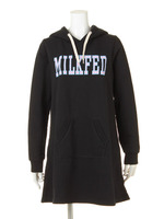 P/O HOODIE SWEAT FLARED DRESS
