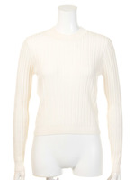 ハイネックシンプル長袖ニット