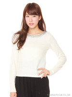 ミラーボールリブトップス