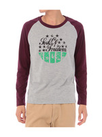 ラグランロゴ長袖Tシャツ