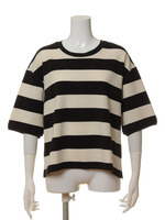 [FURFUR]太ボーダーポンチTEE