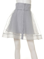 オーガンジハイウエストSK