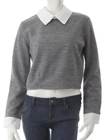 【ECURY】シャツドッキングトップス