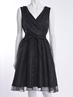 【LUX】オーガンジーボリュームドレス