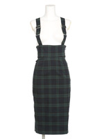 サス付チェックロングタイトSK