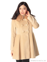 スカラップダブルコート