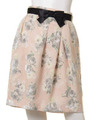 ベルベットオパールプリントスカート
