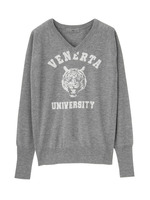 VENERTA knitwear タイガー柄ニット
