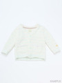 moco moco ボーダーbabyカーディガン