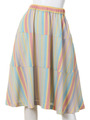 ストライプスカート