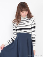 タートルリブニットプルオーバー