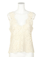 ヴィンテージレースタンクトップ