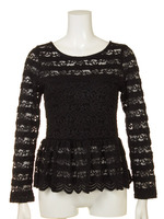 レースペプラムトップス